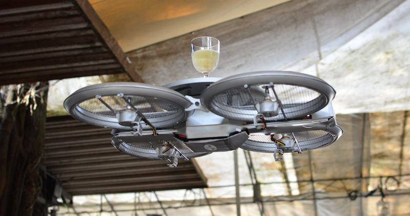 small drone-waiters-deliver-food-drink-singapore