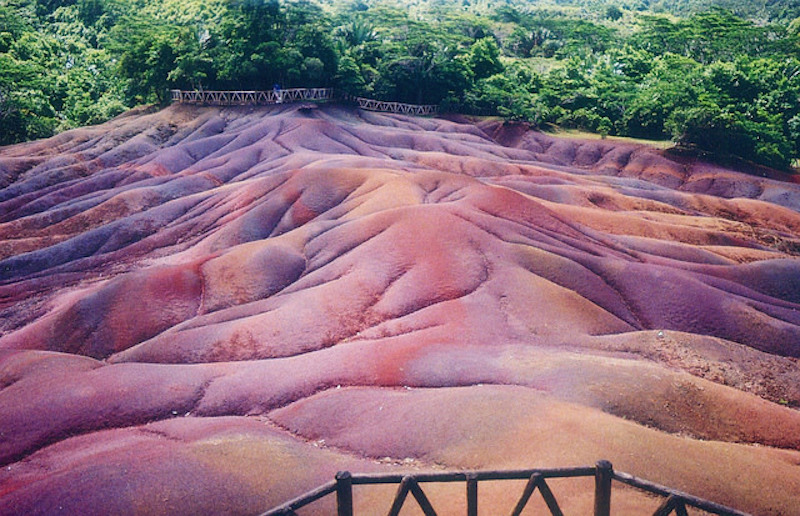 The Seven Coloured Earths in Mauritius 1