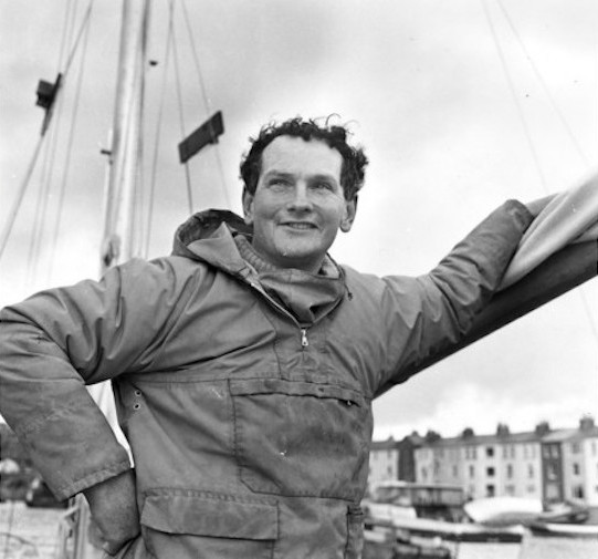 Businessman Donald Crowhurst of Bridgewater, who disappeared in 1968 after entering the first Sunday Times around the world yacht race. The circumstances of his death have never been resolved. His yacht, the Teignmouth Electron, was eventually found on Cayman Brac in the West Indies. Now a film of his final voyage may be made.