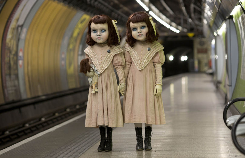 Two Eerie Dolls Spotted In Central London Scaring Commuters 6